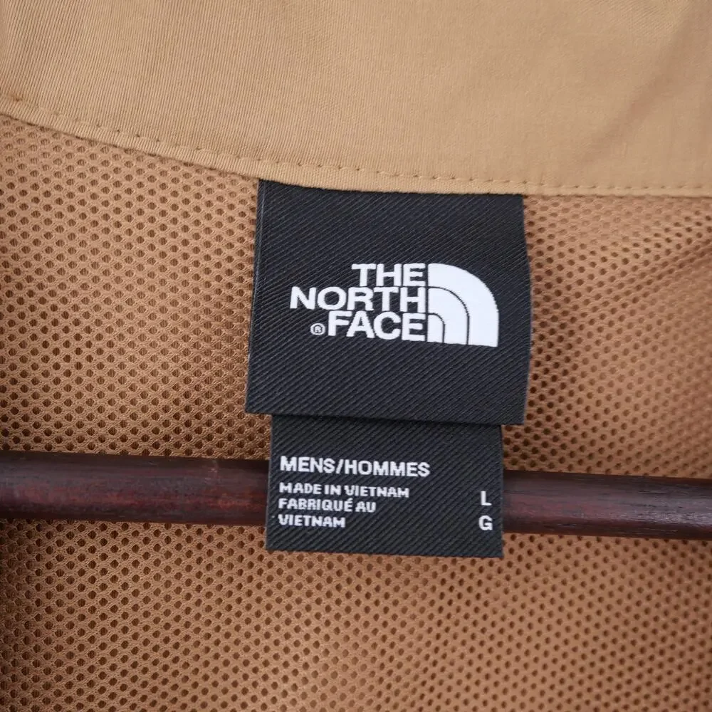 The North Face Men's Large Class V Full-Zip  Jacket Utility Brown Twill